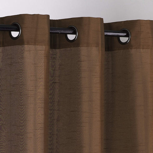 Adore the Decor™ Faux Silk 54 x 84 in. Single Grommet Curtain Panel